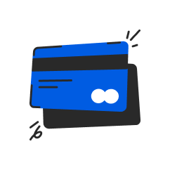 Credit card illustration